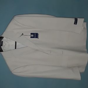 UnWorn, Unaltered Stafford 44 Short Polyester Linen Mens Suit Slacks 32/32